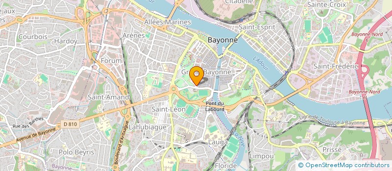 localisation de l'entreprise SHOQET 4L à BAYONNE