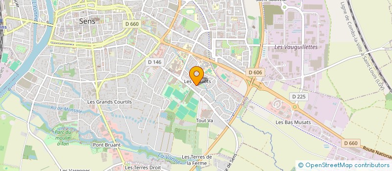 localisation de l'entreprise SHORE  SAINT-DENIS-LES-SENS