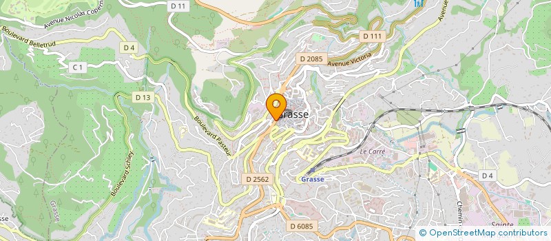 localisation de l'entreprise SHORE SUPPORT à GRASSE