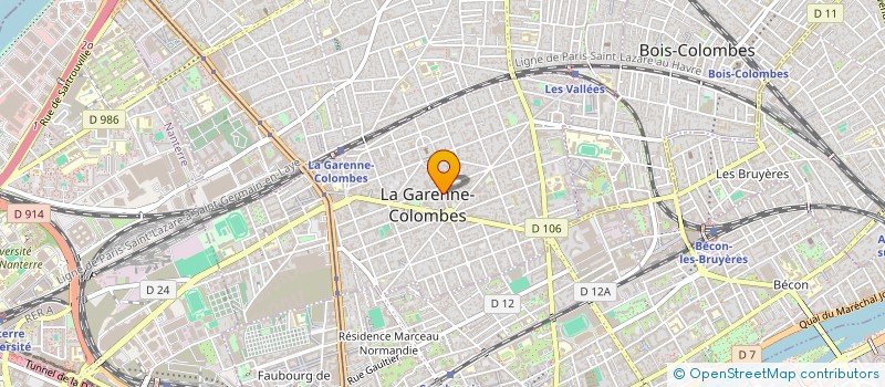 localisation de l'entreprise SHOREDITCH CONSEIL à LA GARENNE COLOMBES