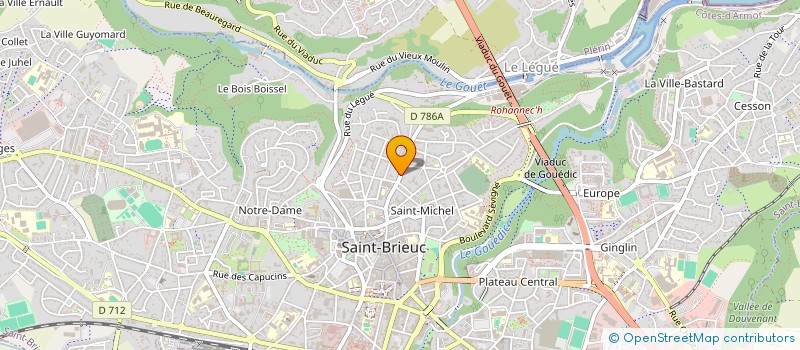 localisation de l'entreprise SHORELINE CONSULTING à SAINT-BRIEUC