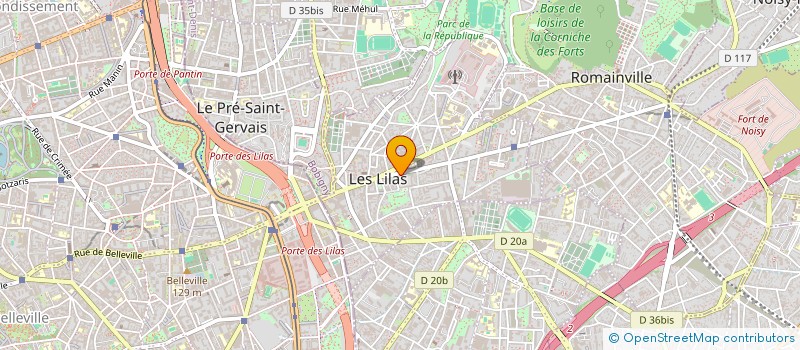localisation de l'entreprise SHOREY MANAGEMENT à LES LILAS