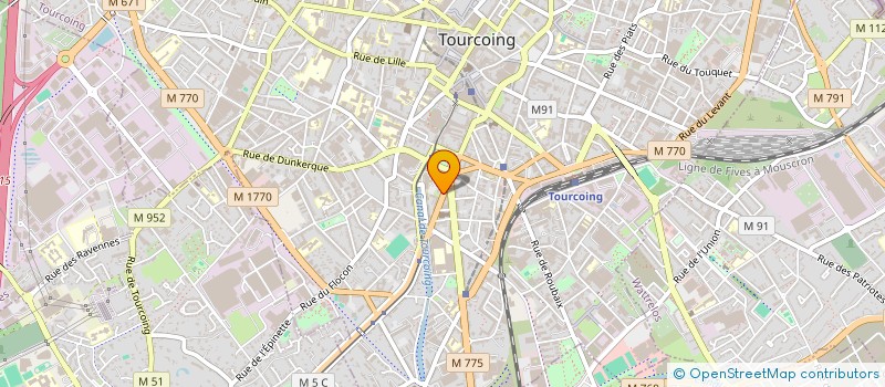 localisation de l'entreprise SHORI ELEC  TOURCOING