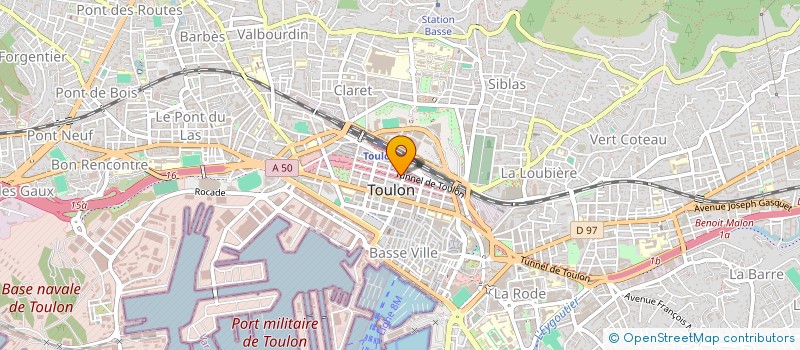 localisation de l'entreprise SHORT TIME CONCIERGERIE  TOULON