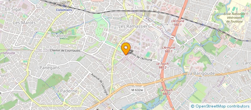 localisation de l'entreprise SHORT WAVE ASSOCIATION à COLOMIERS