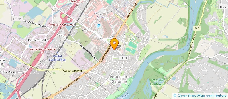 localisation de l'entreprise SHORTER  PORTET-SUR-GARONNE