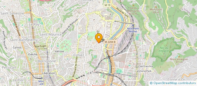 localisation de l'entreprise SHOSASA  NICE