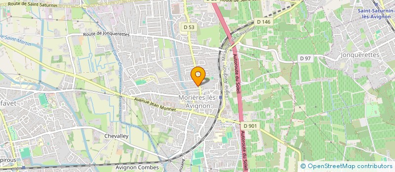 localisation de l'entreprise SHOTO KARATE DO RYU  MORIERES-LES-AVIGNON