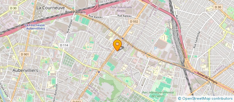 localisation de l'entreprise SHOTO KARATE DO SKD à LA COURNEUVE