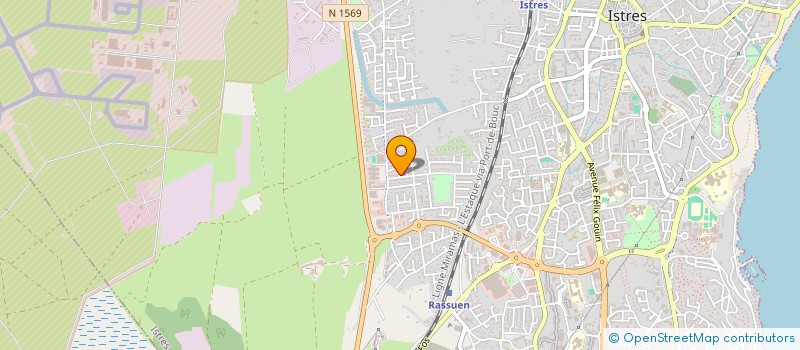 localisation de l'entreprise SHOTO KARATE ENTRESSEN à ISTRES