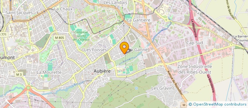 localisation de l'entreprise SHOTOKAN KARATE CLUB DU CENTRE (SKCC)  AUBIERE