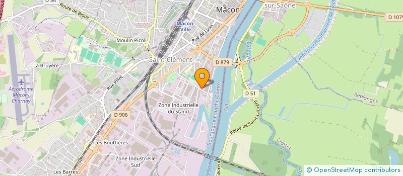 localisation de l'entreprise SHOTOKAN KARATE CLUB MACON à MACON