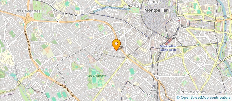 localisation de l'entreprise SHOTOKAN KARATE MONTPELLIER à MONTPELLIER