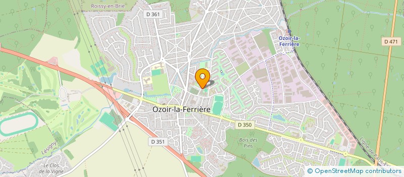 localisation de l'entreprise SHOTOKAN KARATE OZOIR CLUB à OZOIR-LA-FERRIERE