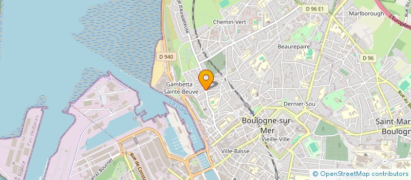 localisation de l'entreprise SHOW AND CO à BOULOGNE-SUR-MER