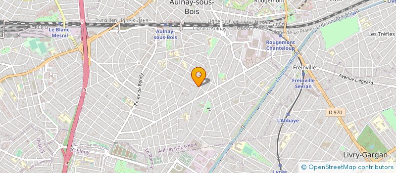 localisation de l'entreprise SHOW BIZ ART à AULNAY-SOUS-BOIS