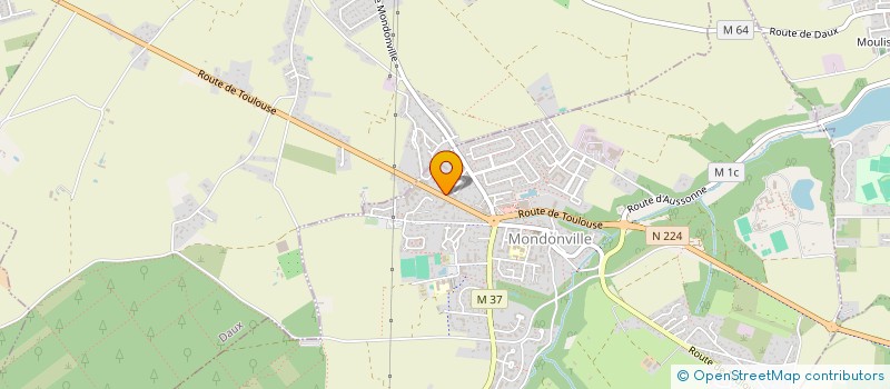 localisation de l'entreprise SHOW CAR  MONDONVILLE