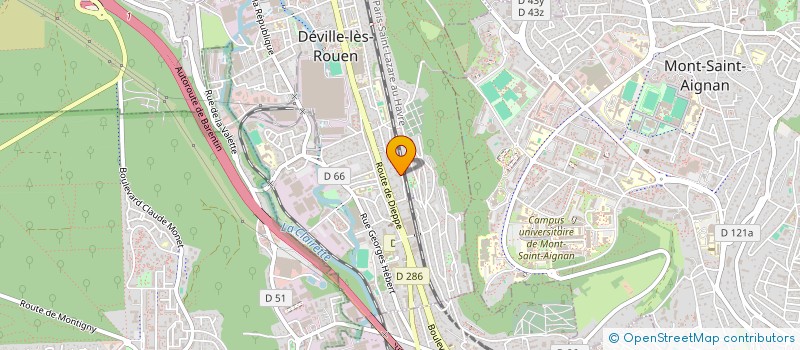 localisation de l'entreprise SHOW DE VENT  DEVILLE-LES-ROUEN