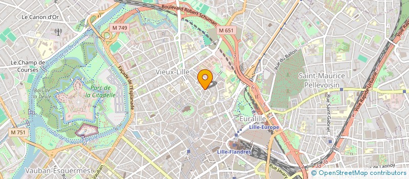 localisation de l'entreprise SHOW DEVANT à LILLE