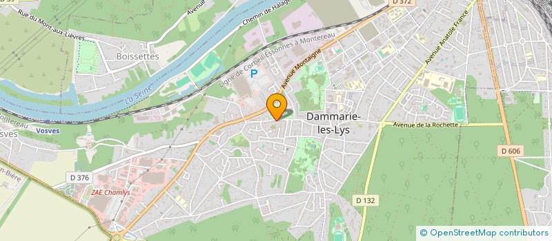 localisation de l'entreprise SHOW DEVANT à DAMMARIE-LES-LYS