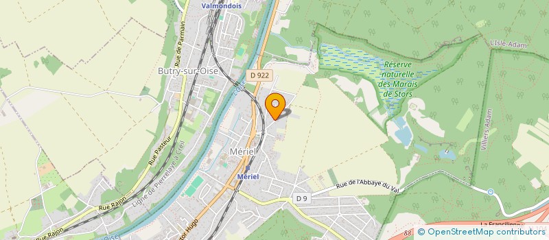 localisation de l'entreprise SHOW DEVANT  MERIEL