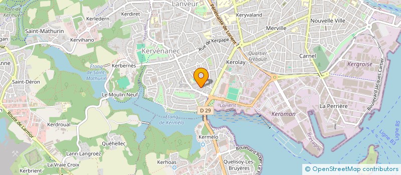 localisation de l'entreprise SHOW ME PRODUCTIONS à LORIENT