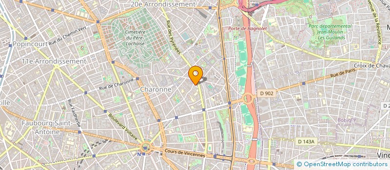 localisation de l'entreprise SHOW'MOD  PARIS