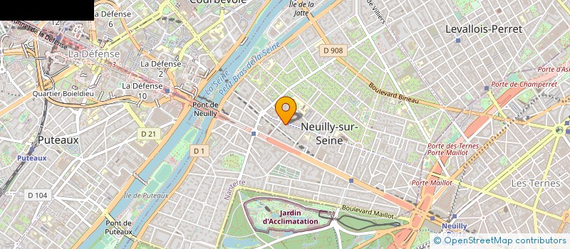 localisation de l'entreprise SHOW OFF à NEUILLY-SUR-SEINE