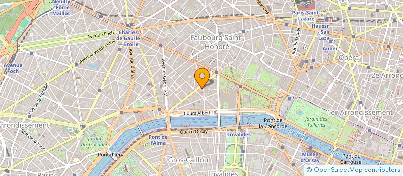 localisation de l'entreprise SHOW ROOM CENTER à PARIS