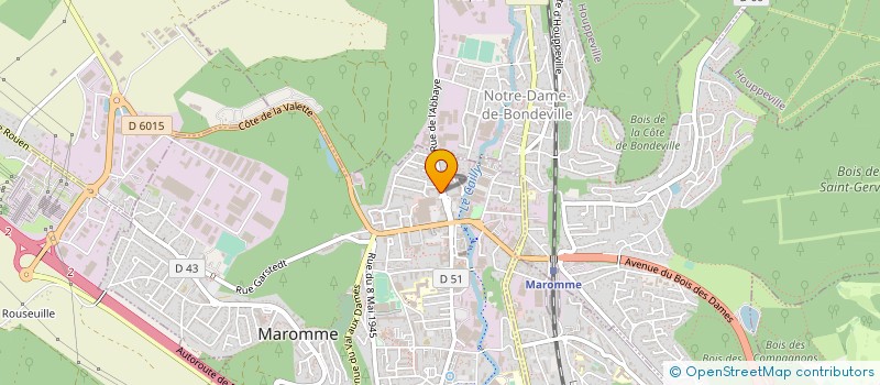 localisation de l'entreprise SHOW VARIETES PRODUCTIONS  MAROMME