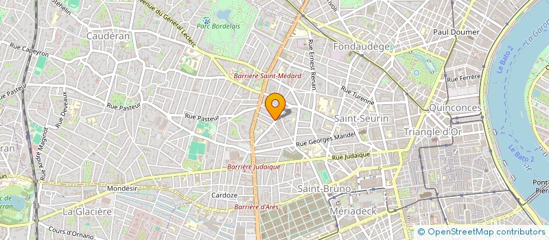 localisation de l'entreprise SHOW YOUR TALENT  BORDEAUX