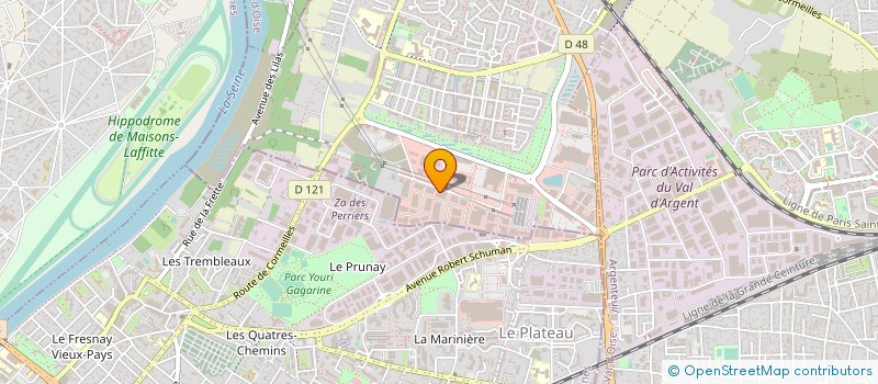 localisation de l'entreprise SHOWBAND  CORMEILLES-EN-PARISIS