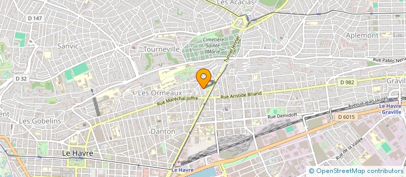 localisation de l'entreprise SHOWBAND NORMANDY FRANCE  LE HAVRE