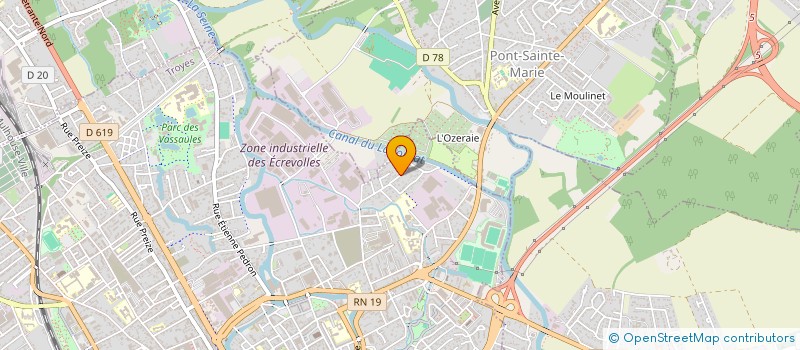 localisation de l'entreprise SHOWBIZ à MARSEILLAN