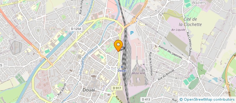 localisation de l'entreprise SHOWDREAM à DOUAI