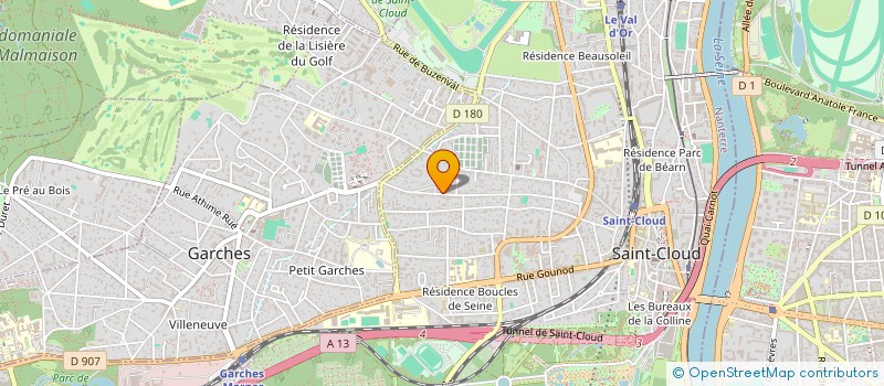 localisation de l'entreprise SHOWHERE  BOULOGNE-BILLANCOURT
