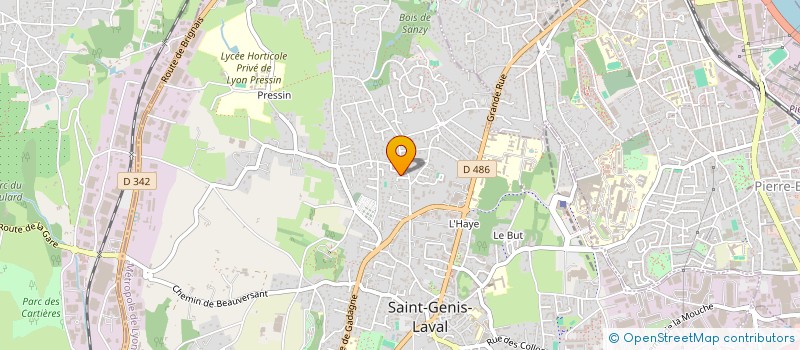 localisation de l'entreprise SHOWMELYON  SAINT-GENIS-LAVAL