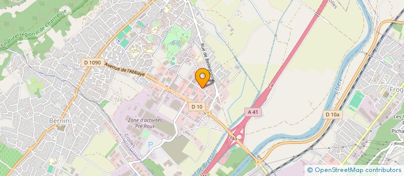 localisation de l'entreprise SHOWROOM 207  CROLLES