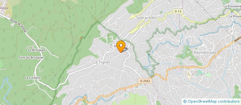 localisation de l'entreprise SHOWROOM CHARLOTTE CASSEGRAIN  LE TIGNET