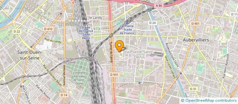 localisation de l'entreprise SHOWTEX à SAINT DENIS