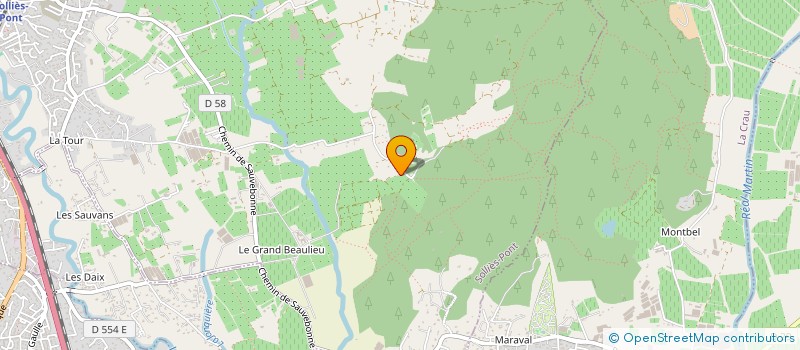 localisation de l'entreprise SHOWTIME  SOLLIES-PONT