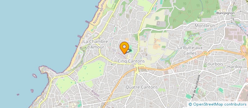 localisation de l'entreprise SHOWTIME à ANGLET