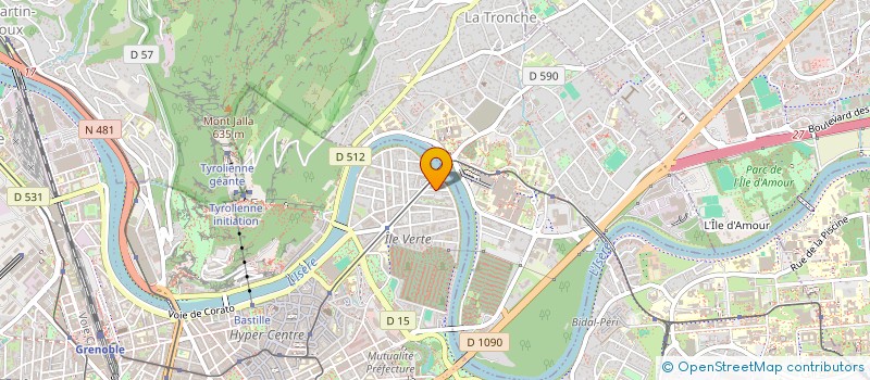 localisation de l'entreprise SHOWTIME PRODUCTION à GRENOBLE