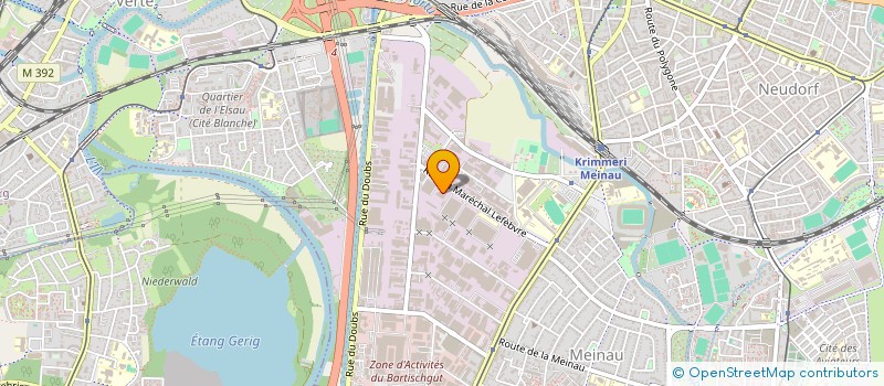 localisation de l'entreprise SHPAK JOAILLERIE à STRASBOURG