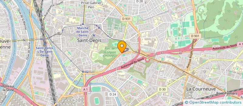 localisation de l'entreprise SHPR à SAINT DENIS