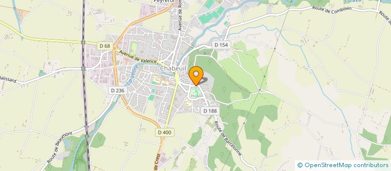 localisation de l'entreprise SHPRESA à CHABEUIL
