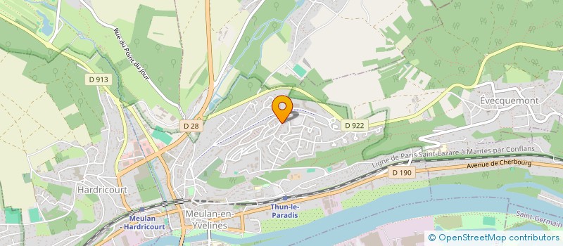 localisation de l'entreprise SHR à MEULAN-EN-YVELINES