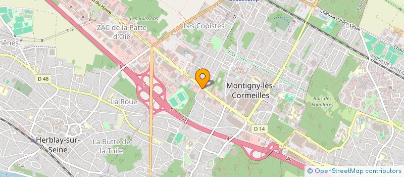 localisation de l'entreprise SHR - FOOD  AMIENS