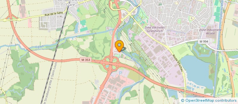 localisation de l'entreprise SHR GEISPOLSHEIM  GEISPOLSHEIM