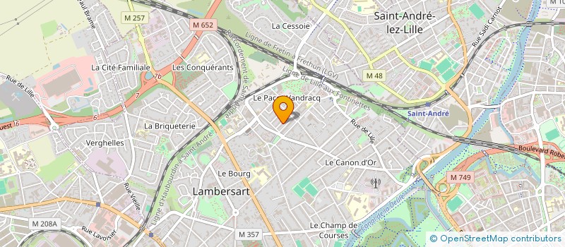 localisation de l'entreprise SHR-IT à LAMBERSART